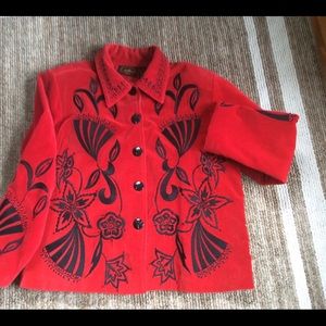 Fashionable holiday jacket